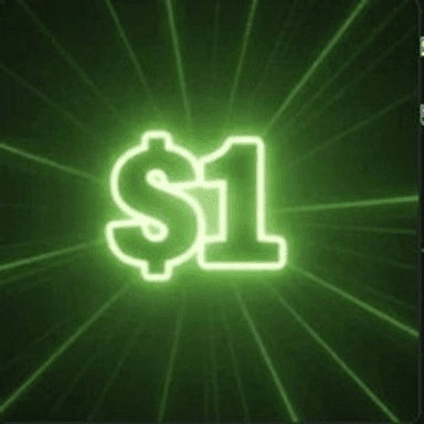 $1 token